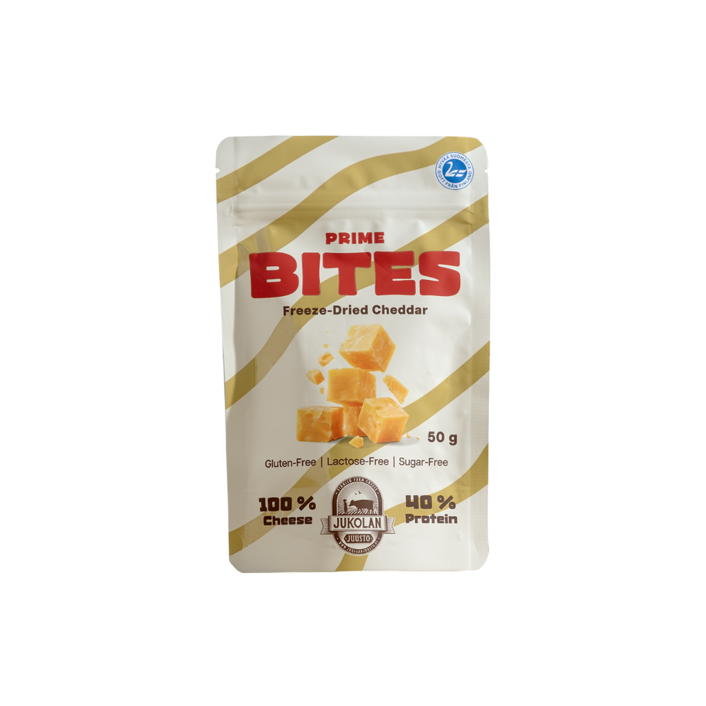 Prime Bites freeze-dried cheddar 3-pack